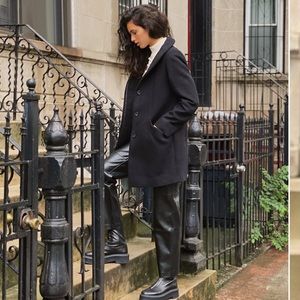 Aritzia Wilfred cocoon coat